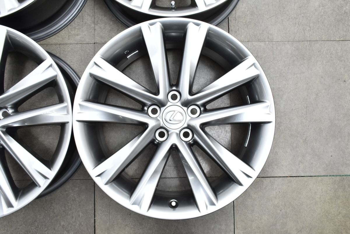 レクサス RX 純正 19in 7.5J 35 PCD114.3 4本 LEXUS NX ハリアー RAV4 カローラクロス アルファード ヴェルファイア ハイグロス TRITUETUBI_COM