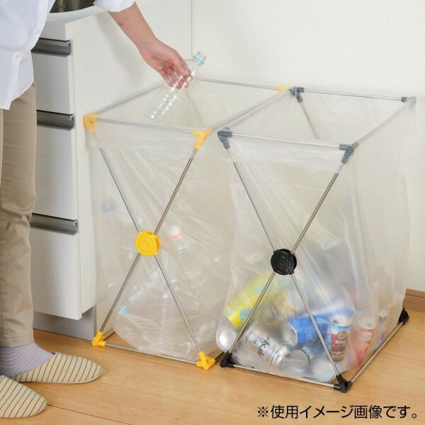 ダストスタンド 70L 6個組　YE・YK-800010S[検索用キーワード＝ごみ袋スタンド　ゴミ袋 スタンド　ゴミ箱 70l　ゴミ袋ホルダー　6個] ダストスタンド 70L 6個組 YE・YK-800010S