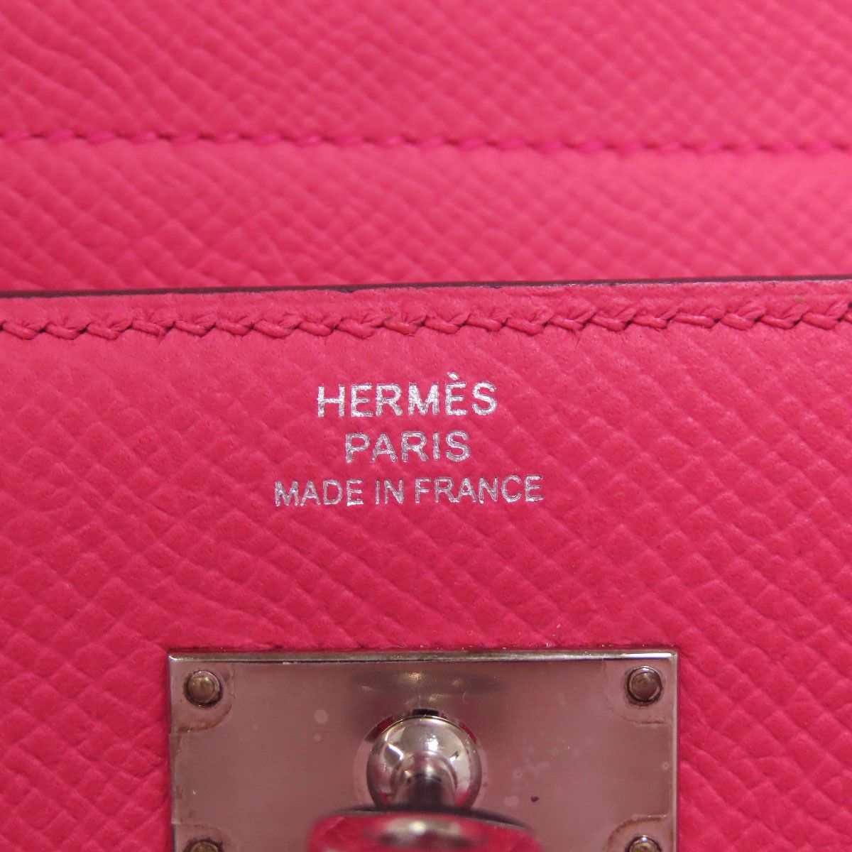 HERMES エルメス ケリーウォレット コンパクト ローズエクストリーム シルバー金具 二つ折り財布 小銭入れあり エプソン レディース WWW_SMP1DAWEKUDUS_SCH_ID