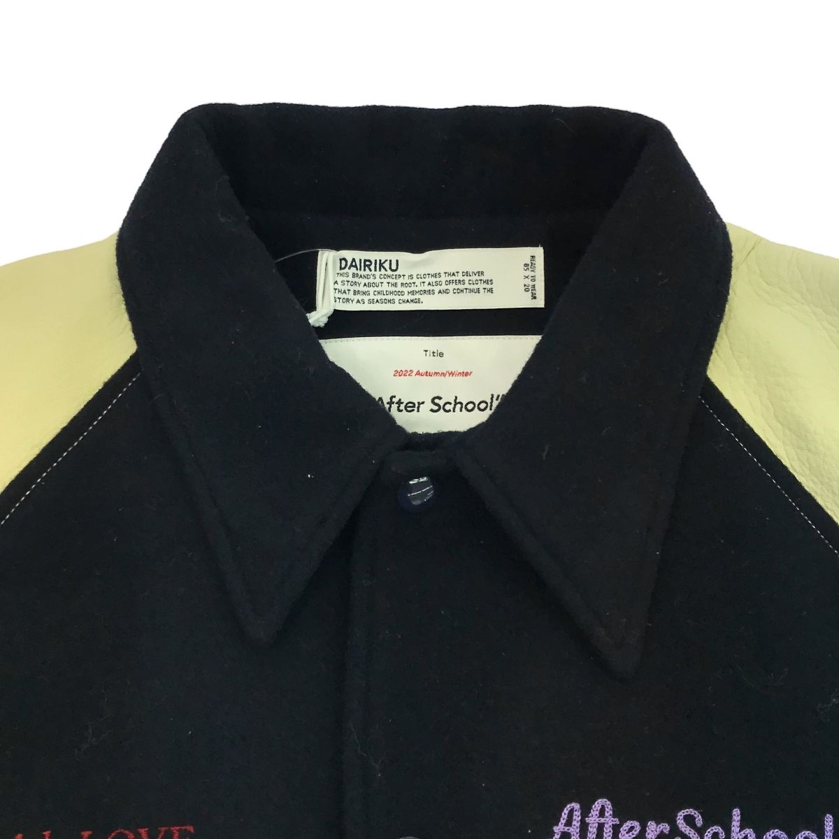 DAIRIKU 22AW GAKURAN テーラードジャケット DAIRIKU｜最終入荷。今季