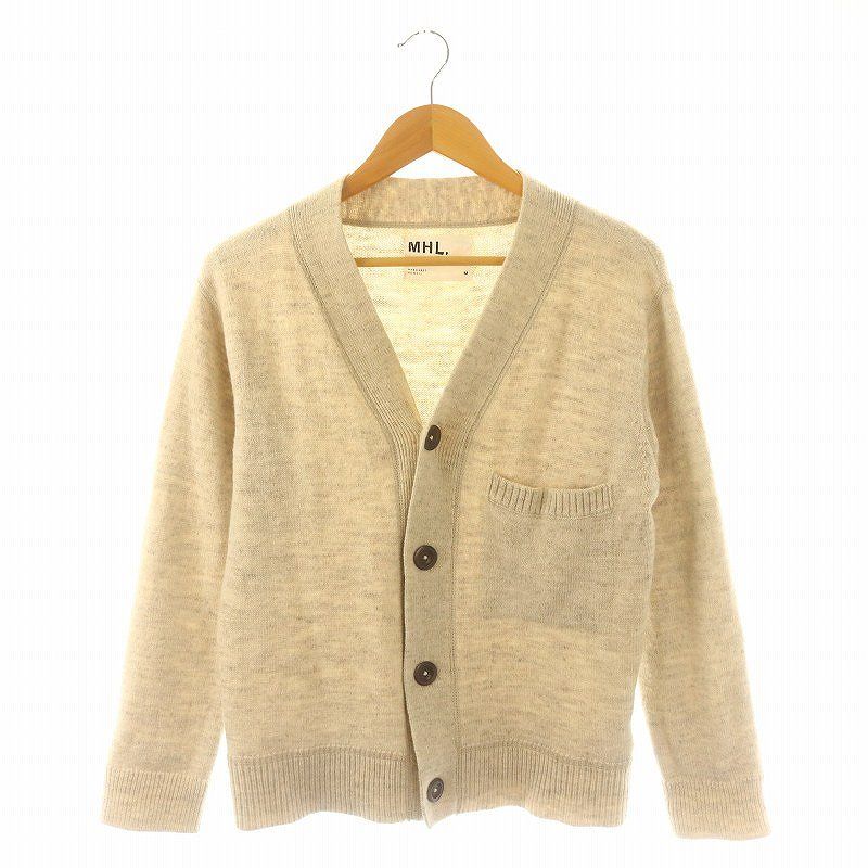 24SS☆マーガレットハウエル コットンリネンポロカラーニット Ⅱ