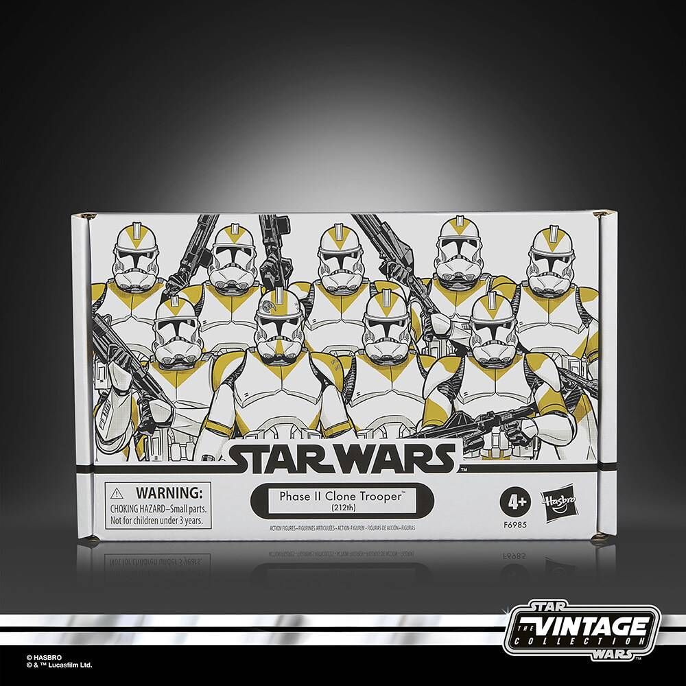 スター・ウォーズ ザ・ヴィンテージ・コレクション フェーズ２クローントルーパー(212) Star Wars TVC Phase II Clone Trooper(212th) 3 3/4-Inch Action Figure 4-Pack