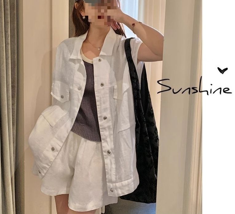 セットアップ ノースリーブ トップス ワイド パンツ 2色 韓国 セットアップ ノースリーブトップス ワイドパンツ 全2色 韓国系