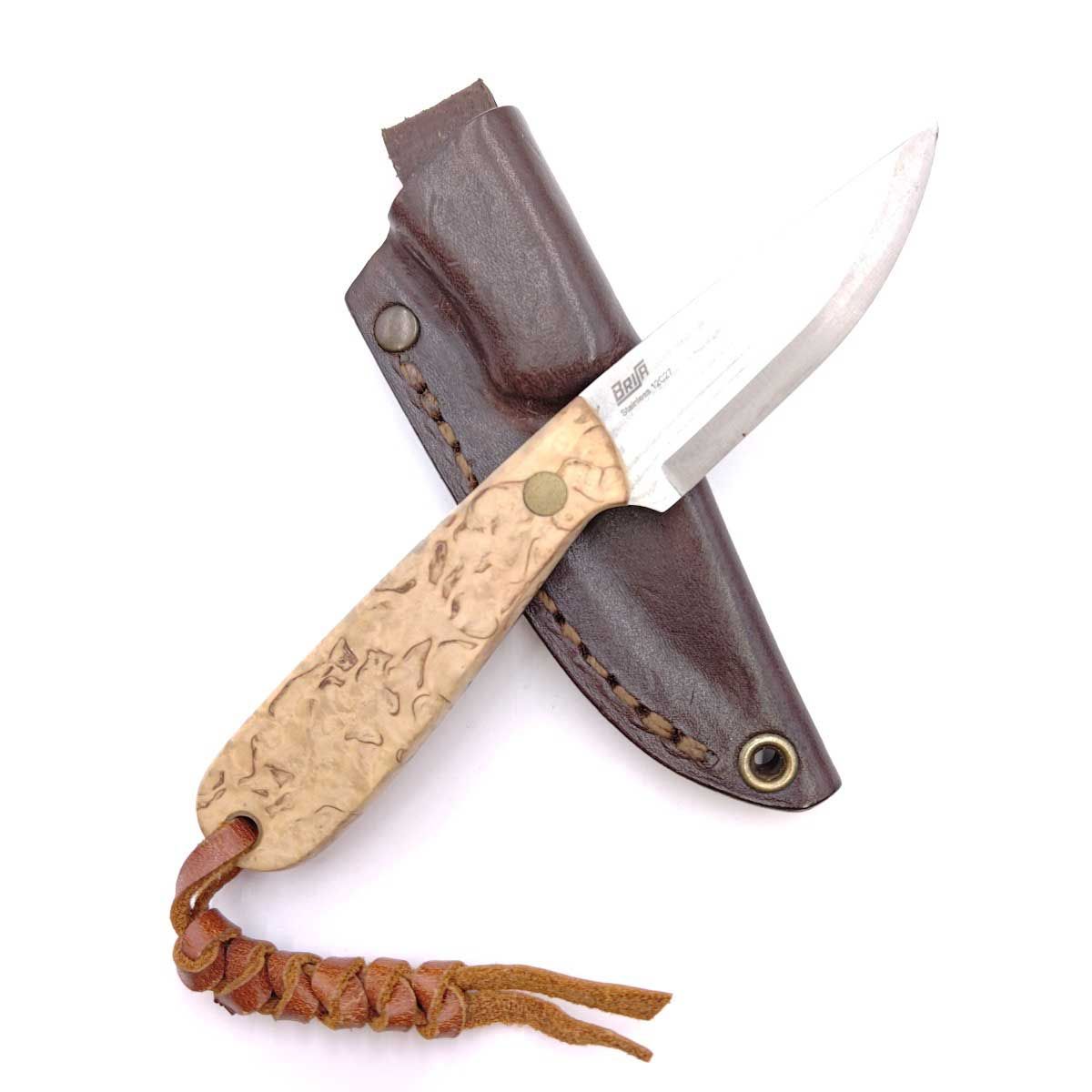 BRISA ブリサ アウトドアナイフ NECKER 70 ネッカー カーリーバーチ 12C27