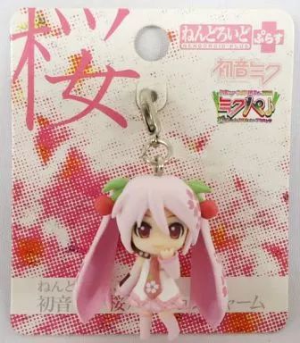 希少 ねんどろいどぷらす 初音ミク めじるし チャーム キーホルダー 初音ミク ねんどろいどぷらす 缶キーホルダー（トレーディング）