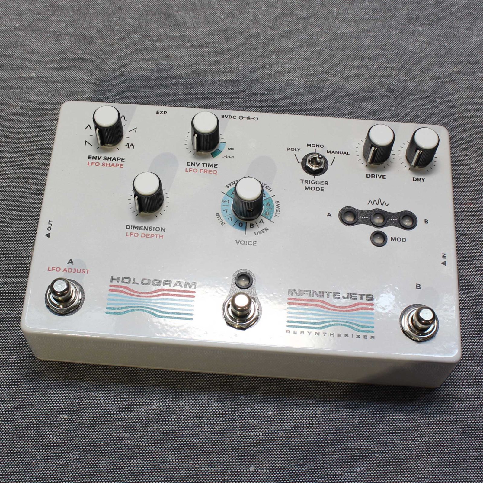 HOLOGRAM INFINITE JETS ギターエフェクター Infinite Jets | Multi-Voice Synth & Glitch Pedal