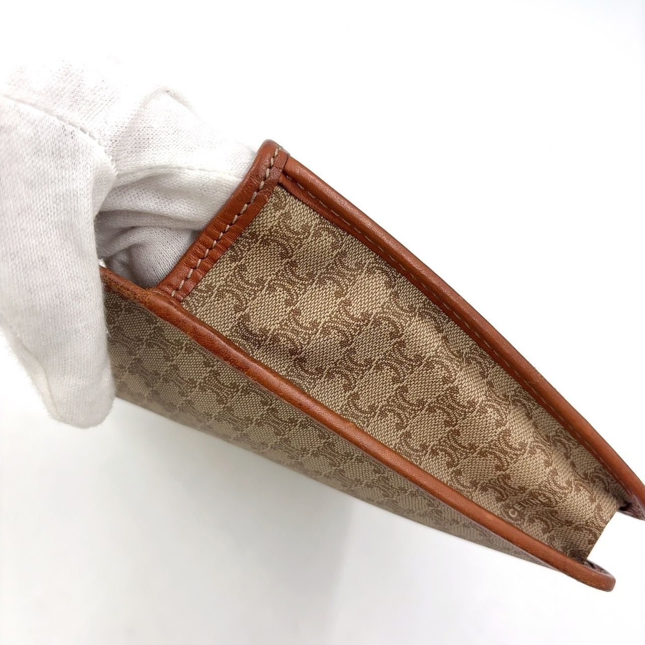 CELINE マカダム柄