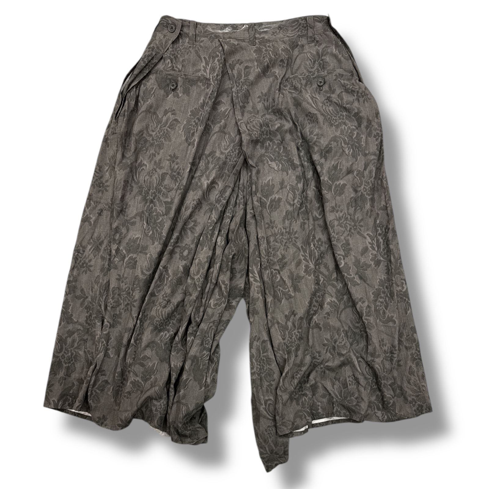Yohji yamamoto ワイドパンツ 袴パンツ ハカマ yohji yamamoto pour