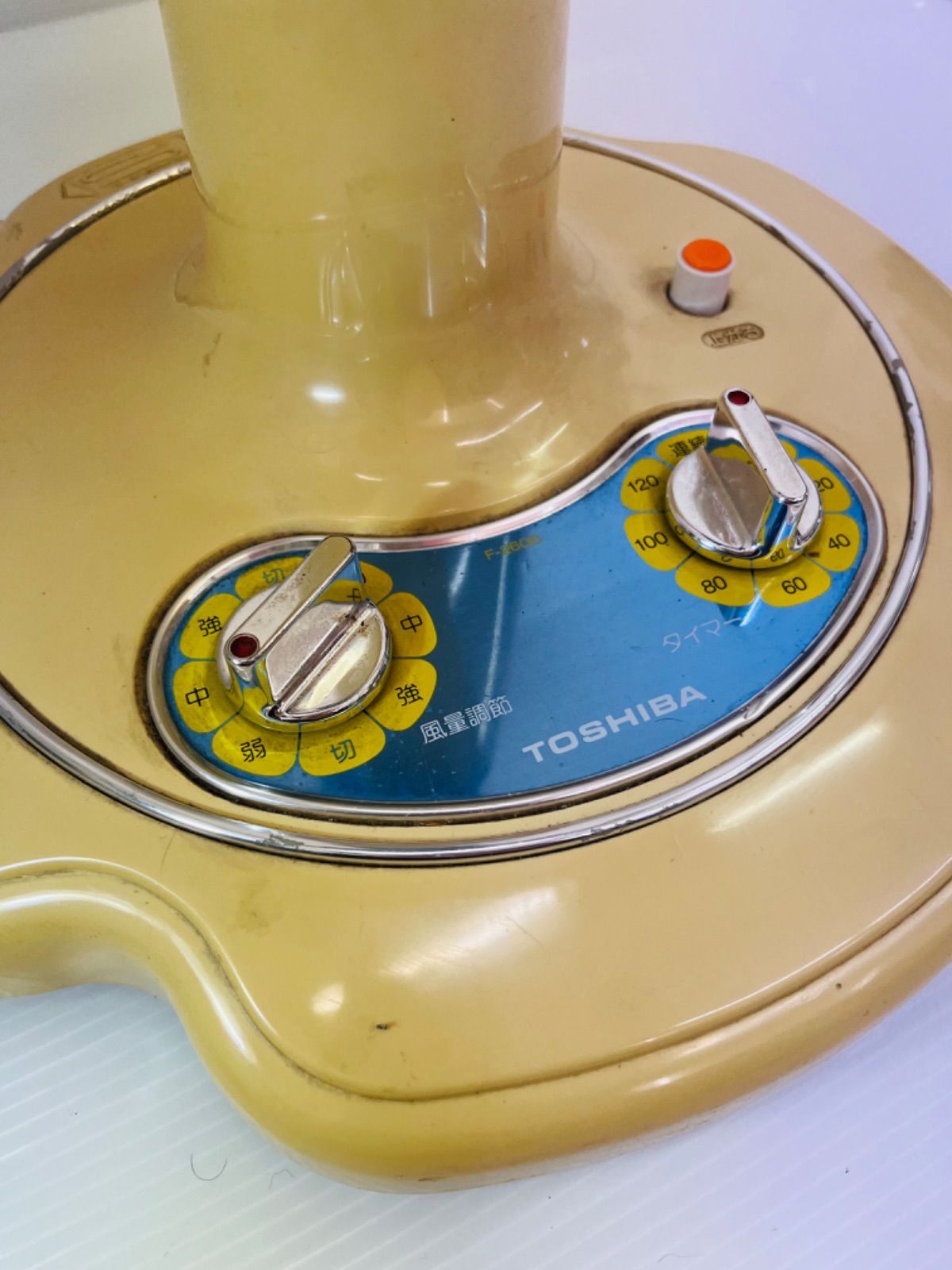昭和レトロ TOSHIBA 扇風機 F-260B - メルカリ