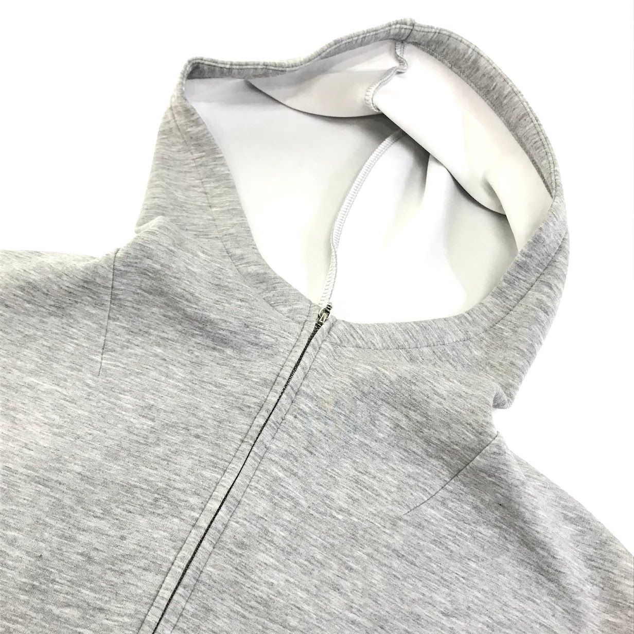 スナイデル パーカー snidel ホワイト ジッパー付き フードパーカー