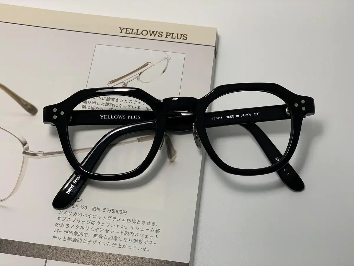 YELLOWS PLUS イエロープラス グラント 日本 メガネ 0054