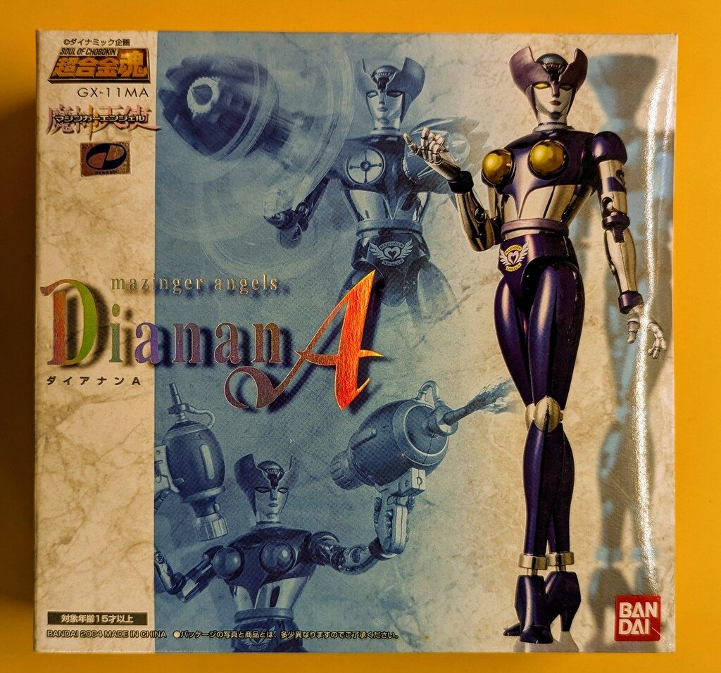 BANDAI - 【未使用品】超合金魂　ダイアナンA  GX-11 マジンガーエンジェル　バンダイ Amazon.co.jp: 超合金魂 ダイアナンA GX-11 マジンガー