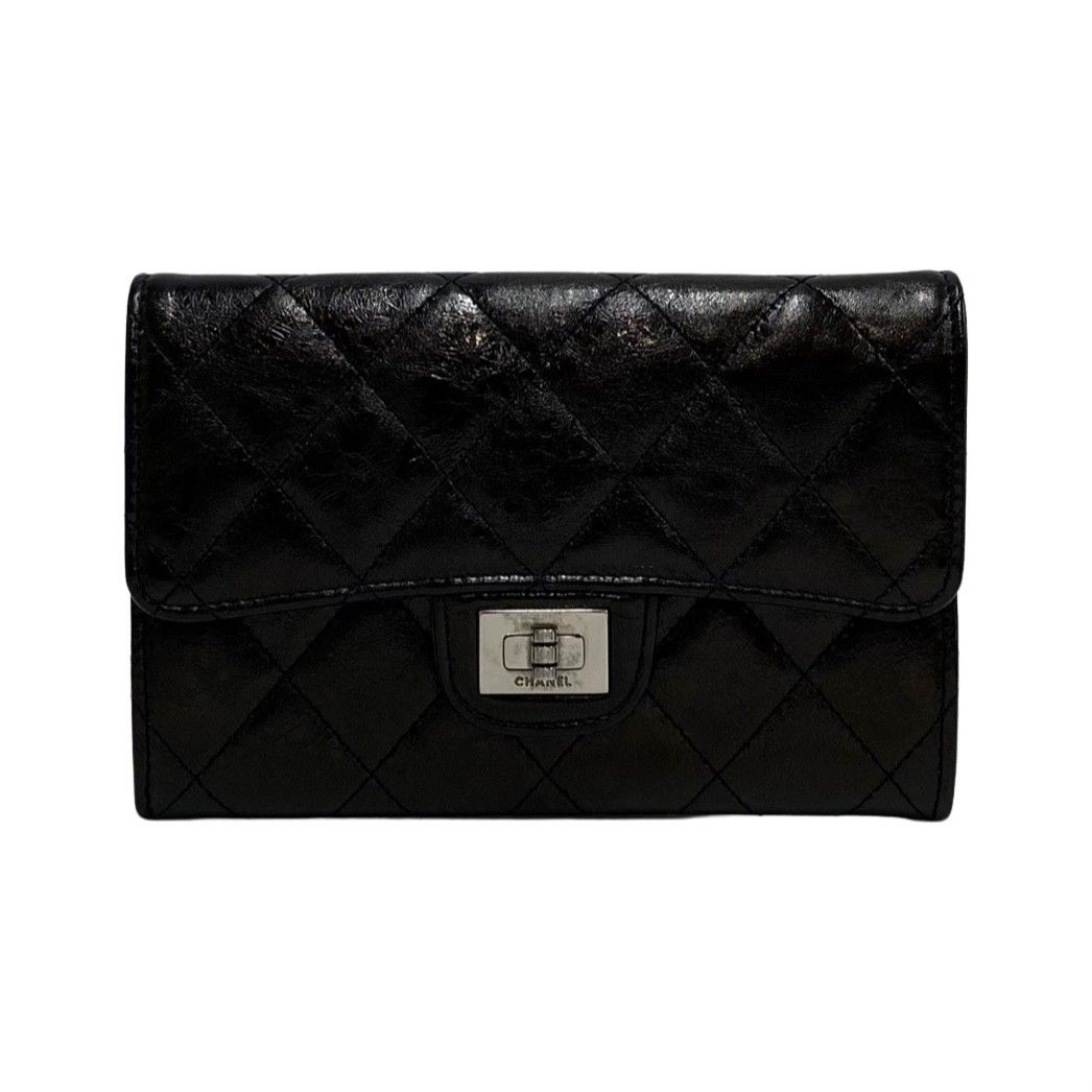 極 美品 カード付 シール有 11番台 CHANEL シャネル 2.55 マトラッセ 