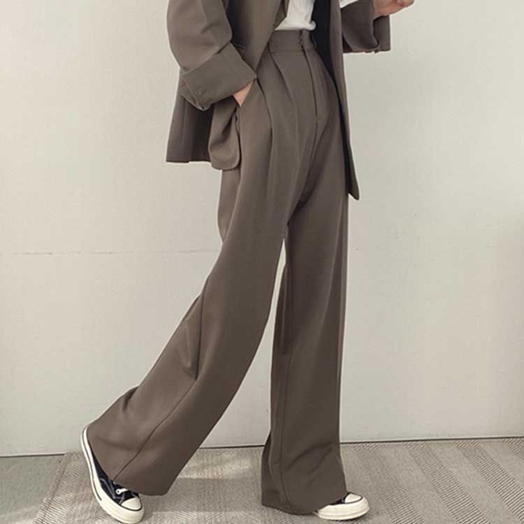 k-pop セレモニースーツ 上下セット パンツスーツ テーラードジャケット スラックス ストレートパンツ セットアップ 女子 学生 春 オフィスカジュアル ダンス衣装 洗える レディース 演出服 cjfj143600 USTAUSTRALIA_COM_AU