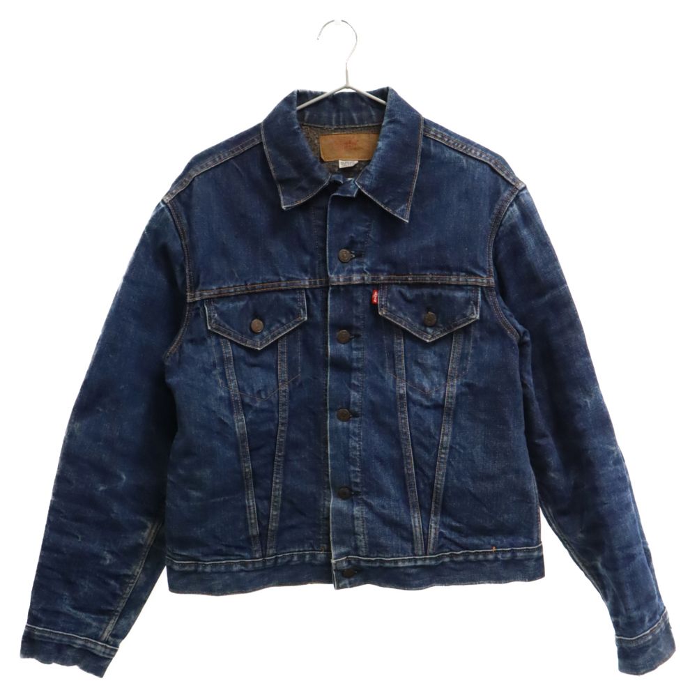 70s LEVI'S 70505 0317 ブランケット デニムジャケット 1970s Levi's 70505-0317 裏ブランケット付きデニムジャケット