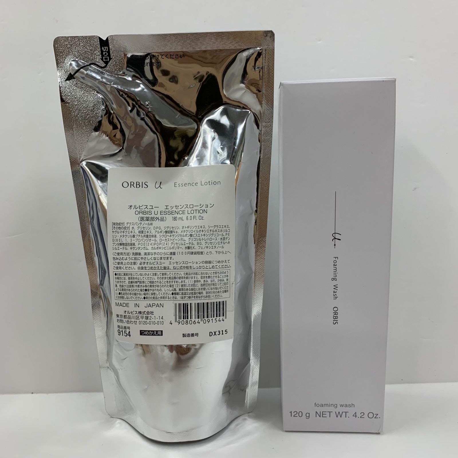 V584 ORBIS u オルビスユー ドット フォーミングウォッシュ 120g 