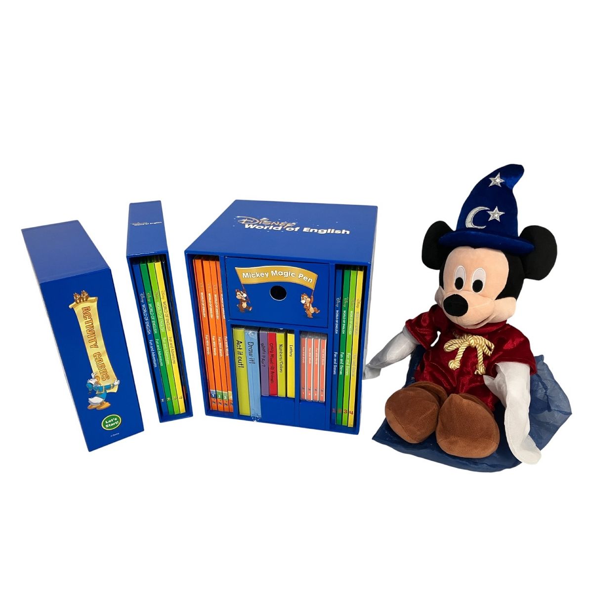DWE ディズニーワールドオブイングリッシュ ミッキーマジシャン アドベンチャーセット 2020年頃 英語教材 子供教材 B10520056