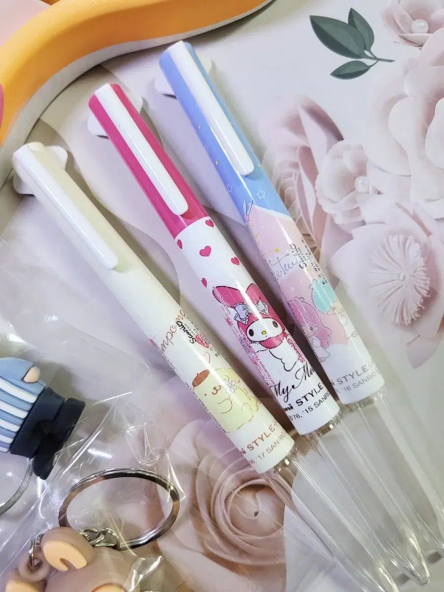 3 色鉛筆ホルダーセット スタイルフィット ポムポムプリン マイメロディ キキララ カラーホルダー まとめ売り