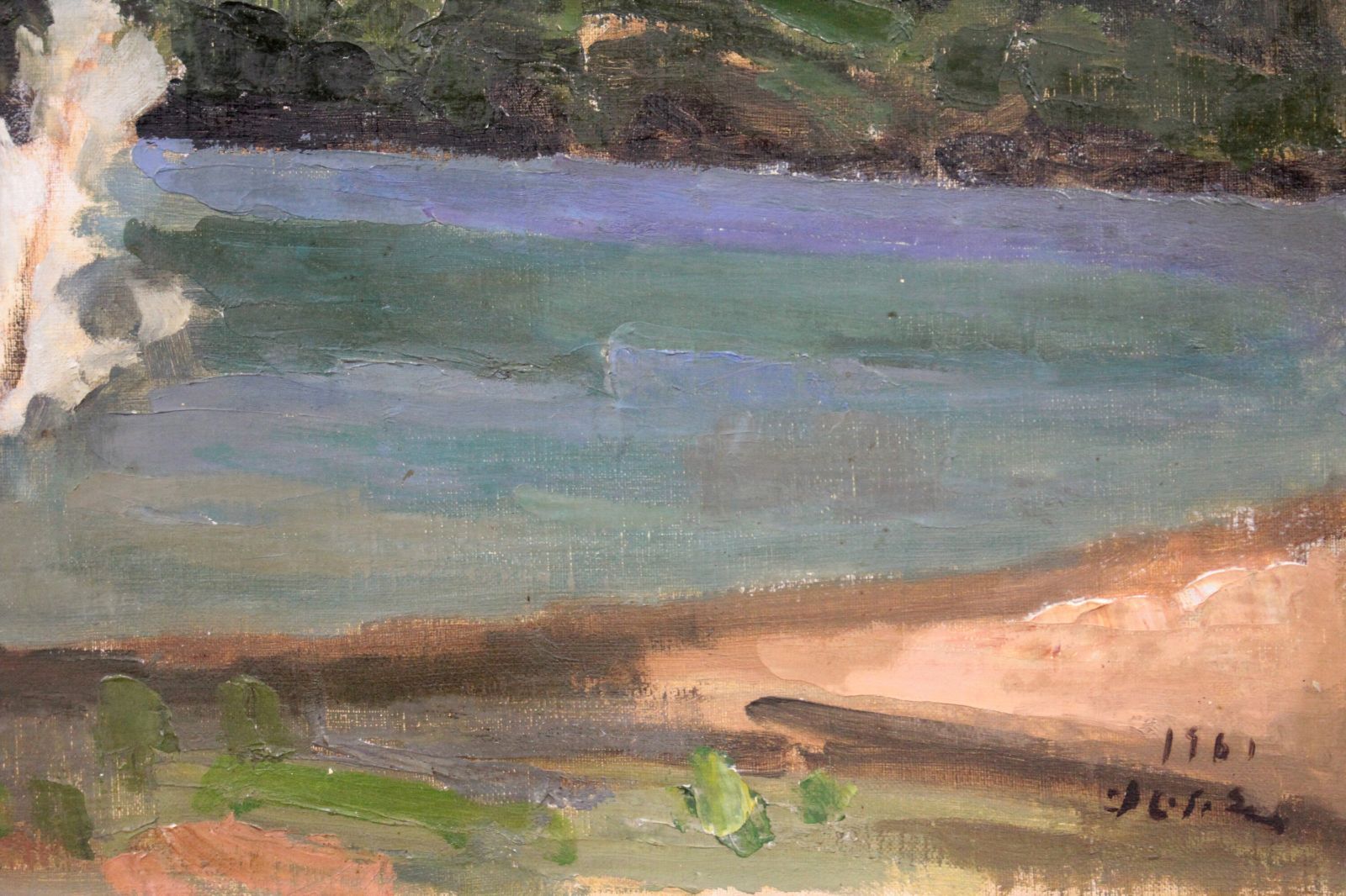 高橋北修『サロマ湖』油彩画【真作保証】 絵画 高橋北修『サロマ湖』油彩画【真作保証】 絵画 - メルカリ