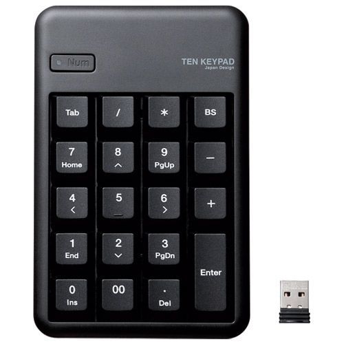 無線テンキー TK-TDM017BK 【エレコム】