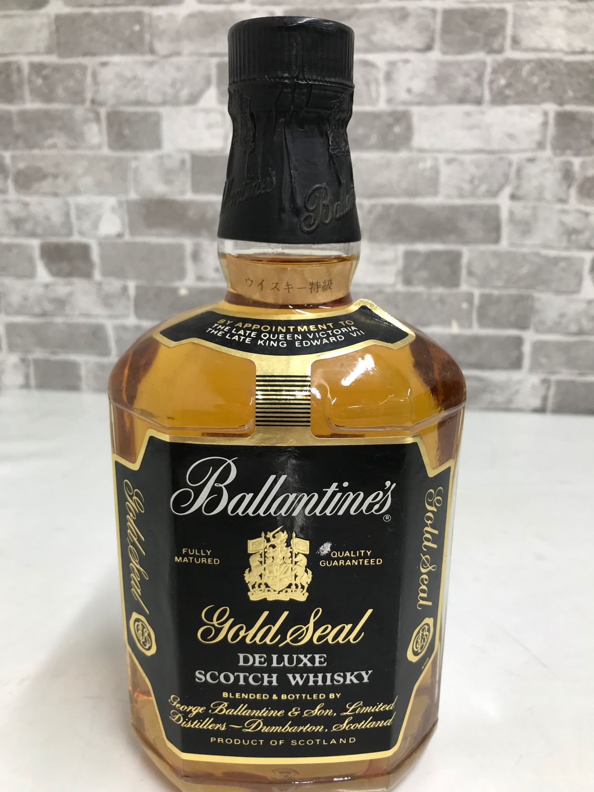 Ballantines バランタイン ゴールドシール デラックス スコッチウイスキー 43度 750ml - メルカリ