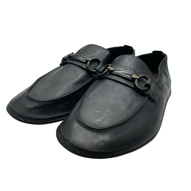 【DOLCE&GABBANA】美品ドルガバ チェーンローファー コンビレザー ドルチェ&ガッバーナ ドルガバ CA5724 ローファー ドレス