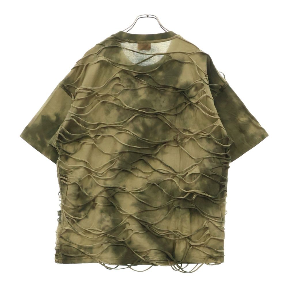 DIESEL (ディーゼル) T-Boxket 胸ロゴ 総柄立体デザイン タイダイT  