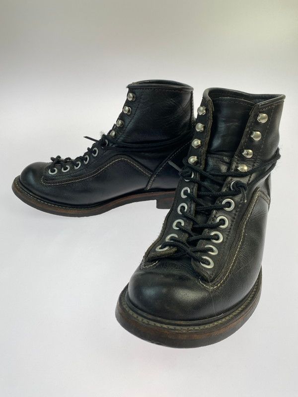 LONE WOLF ロンウルフ F01615 CARPENTER BOOTS ブーツ サイズ 7 1|2 ブラック メンズ 164-250427-ks-81-min