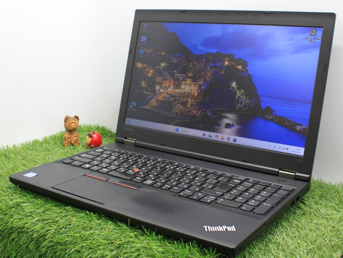訳アリ レノボ office付 ノート15.6インチ 8GB| SSD256GB|Core i5-7200U 7世代 |Win11 Lenovo ThinkPad L570 20J8A00QJP 6991