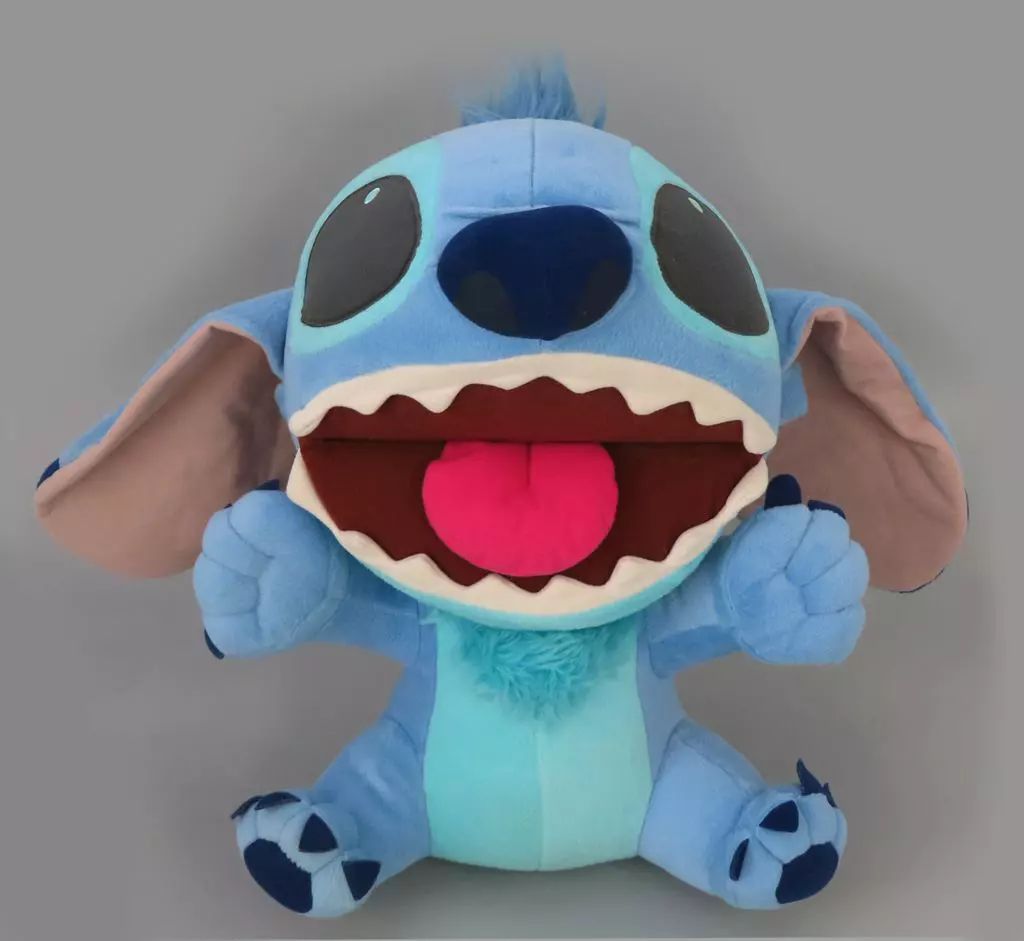 中古】ぬいぐるみ スティッチ(口開けポーズ) ちびーず エクストラ