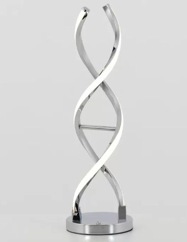 ARTIKA スワールテーブルランプ クローム SWIRL TABLE LAMP (CHROME)