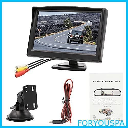 【人気商品】OBEST オンダッシュモニター 液晶モニター 2系統の映像入力 12V車用 バック切替可能 (5インチ)… (5インチ(1))