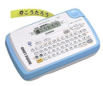 CASIO カシオ ラベルライター ネームランド エントリーモデル KL-P30BU ブルー