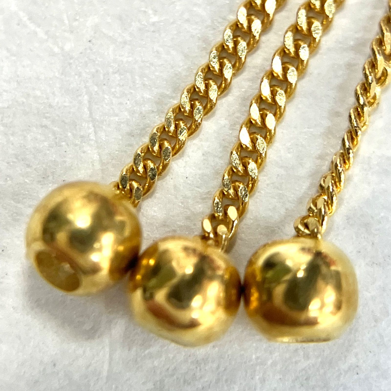 k18デザインネックレス（750刻印）ITALY