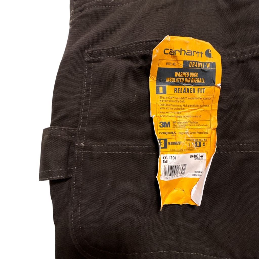 Carhartt ダブルニーダックオーバーオールS-31710