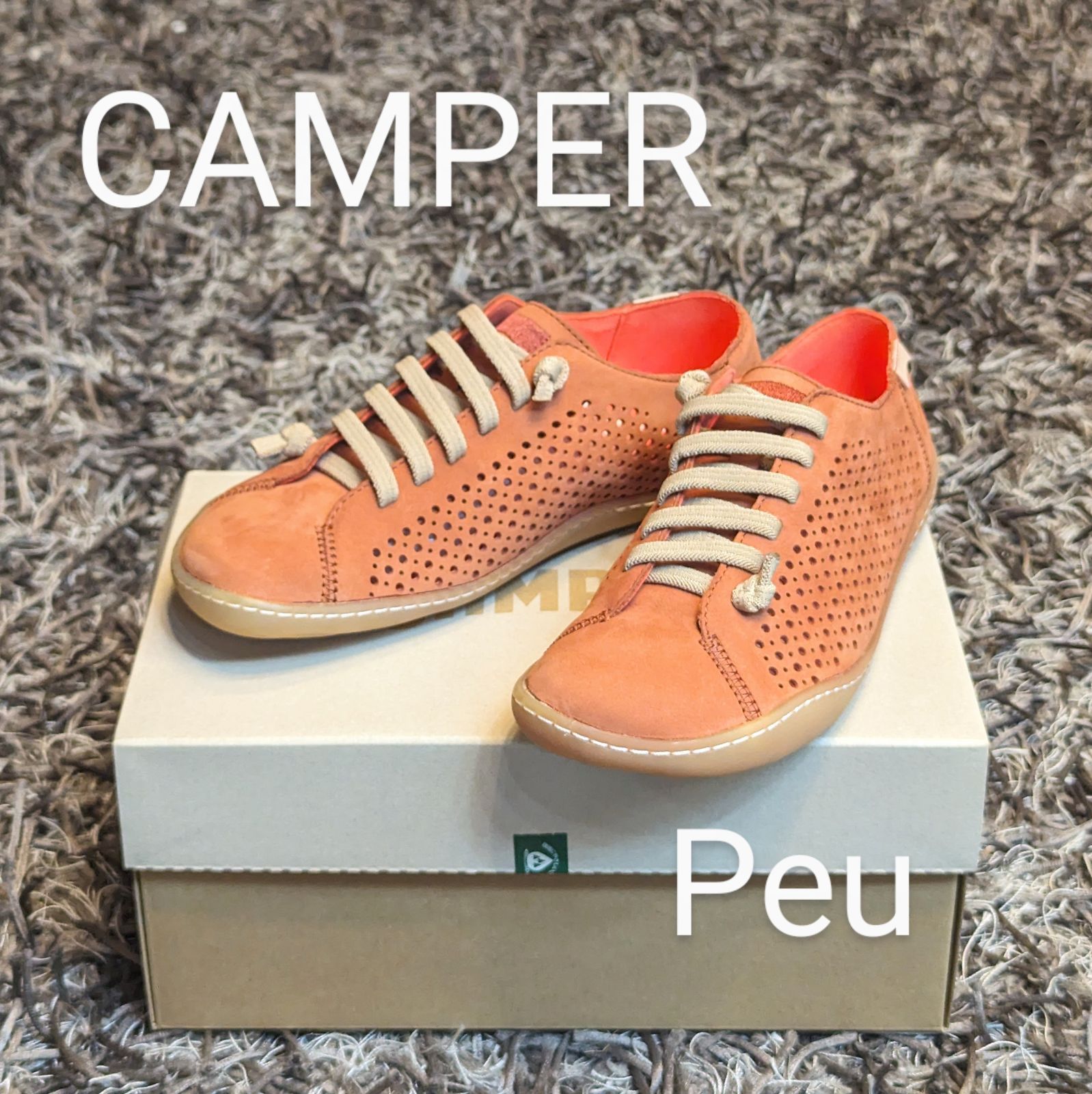 美品】CAMPER peu シューズ スニーカー 37 - メルカリ