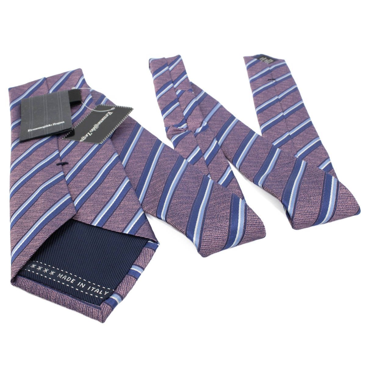 Ermenegild Zegna エルメネジルドゼニア ネクタイ レジメンタル