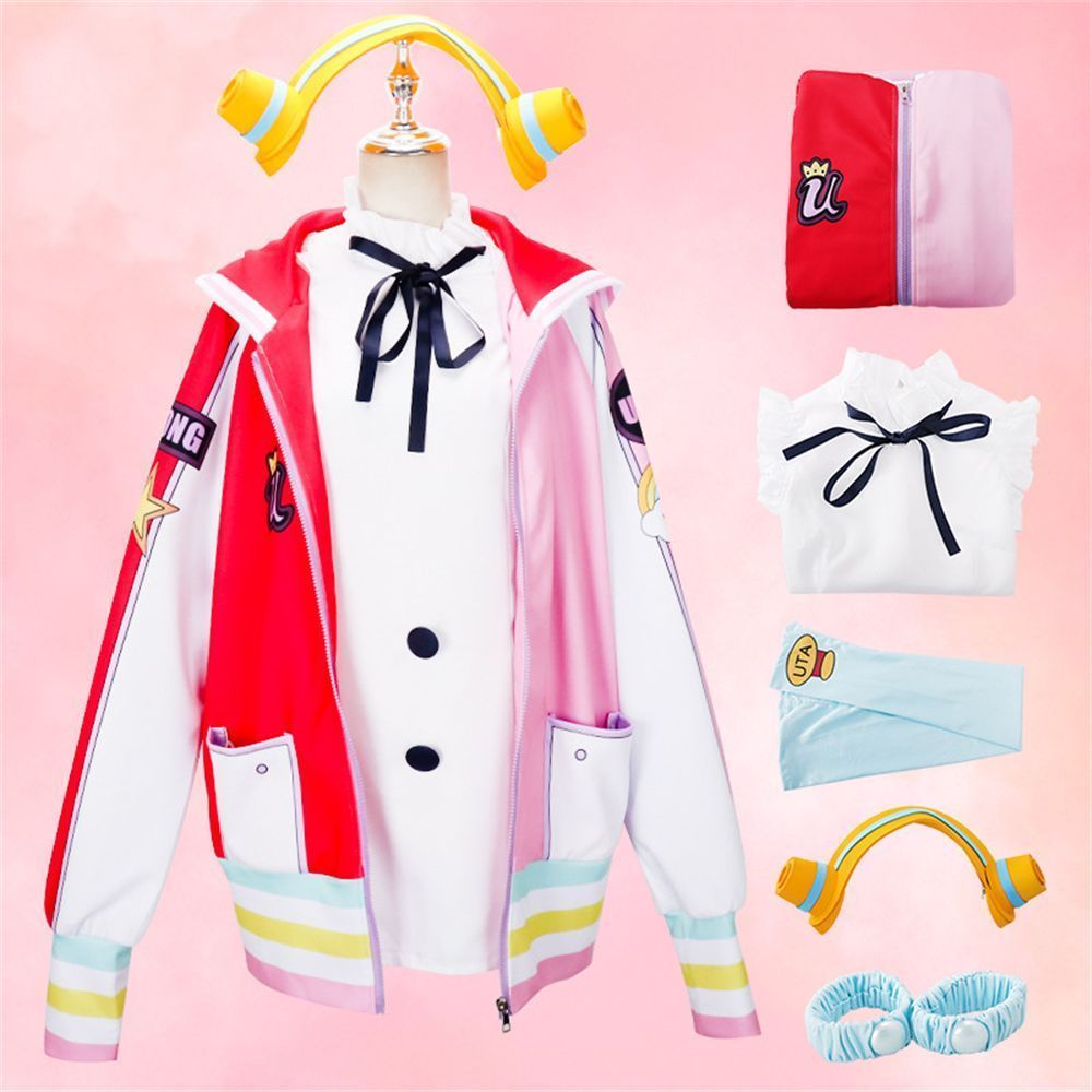 ONE PIECE FILM RED UTA ウタ コスプレ衣装 世界の歌姫 UTA シャンクスの娘 コスチューム 変身 仮装 変装 Cosplay コスチューム イベント パーティー ハロウィン クリスマス イベンド 学生 祭り 学園祭 