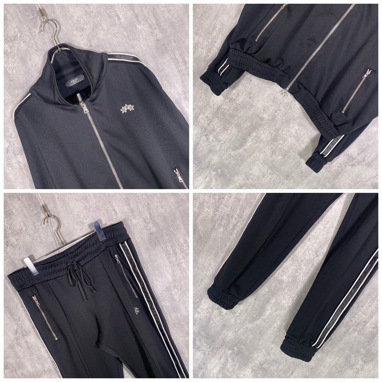 AMIRI』アミリ (M&L) サイドライン トラックジャージセットアップ