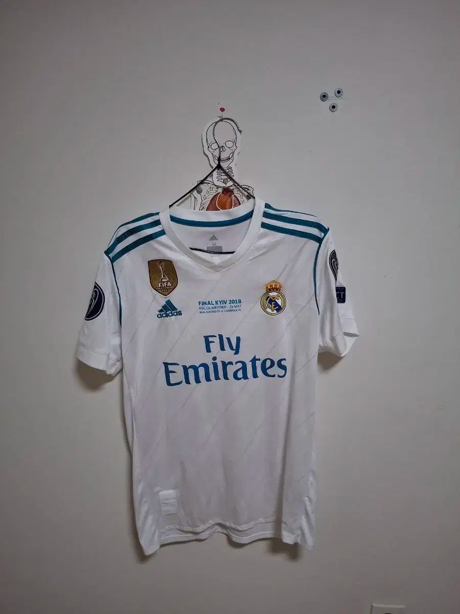 選手支給品17/18 レアルマドリード トニークロース ユニフォーム