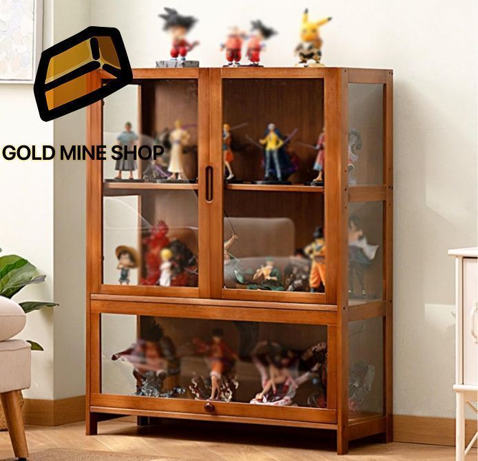 ディスプレイケース 棚 フィギュアケース 棚 大型ディスプレイキャビネット ディスプレイ キャビネット アクリル ショーケース 大型 キャビネット透明パネル 65 106cm