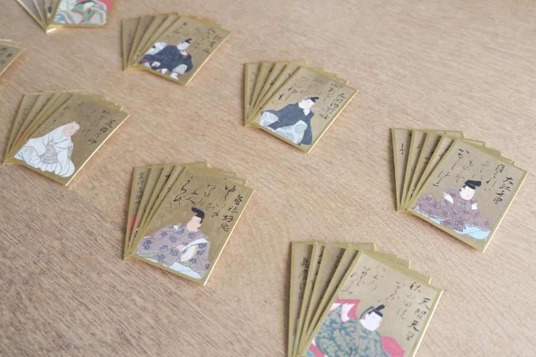 尾形光琳 小倉百人一首【限定1400部／第・・番】未使用品・桐箱入 尾形光琳 小倉百人一首【限定1400部／第・・番】未使用品・桐箱