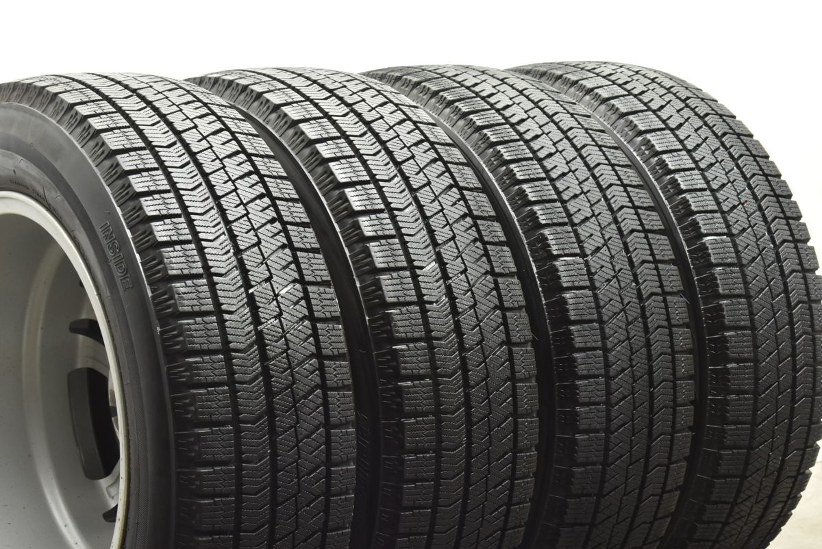 最終値下げ)バルミナ! 16インチ スタッドレスタイヤ ブリザックVRX ① スタッドレス】バルミナ 16in 6.5J +45 PCD100 ブリヂストン