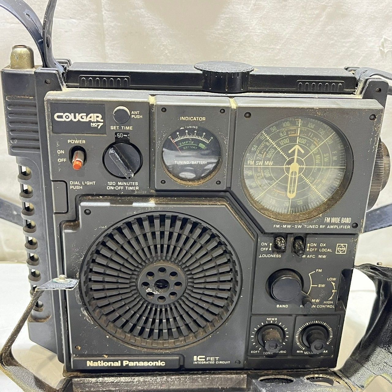 National Panasonic ナショナル パナソニック 松下電器産業 RF-877 クーガ NO.7 BCLラジオ  (管理番号：PLS6269) - メルカリ