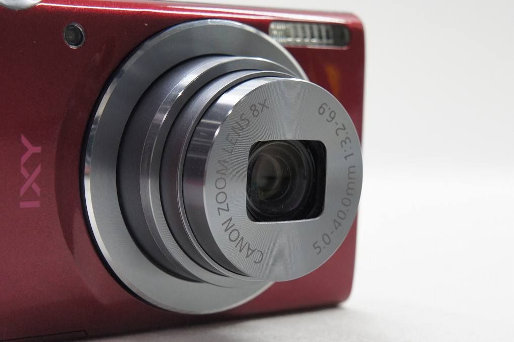 Canon キヤノン IXY 120 コンパクトデジタルカメラ レッド