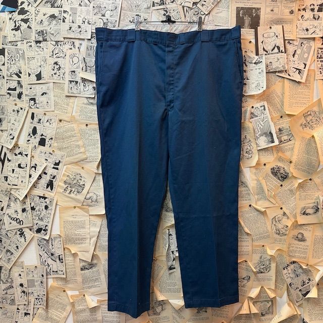 70s〜talon zip USA製 Dickies ビックサイズ タックワークパンツ