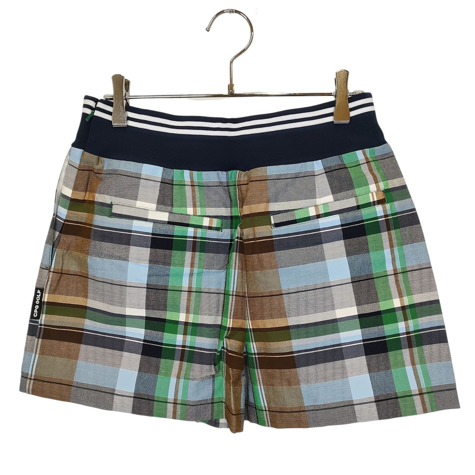 CPG GOLF シーピージーゴルフ 25SS WRAP PANTS CHECK チェック スコート ショートパンツ 1205-25119 2 マルチ レディース