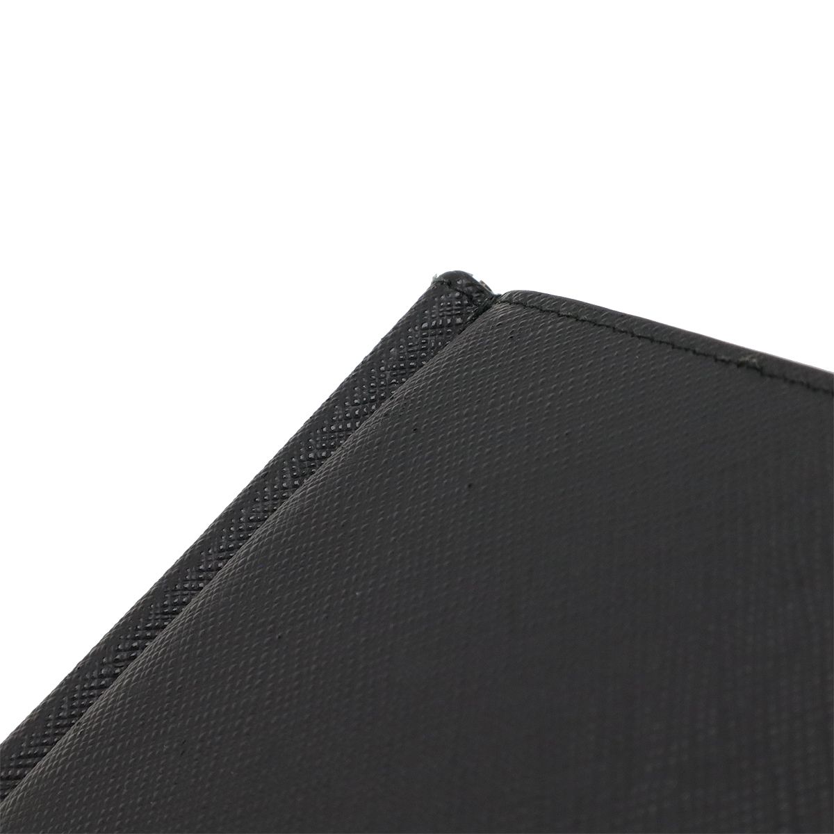 プラダ　マネークリップ　折り財布　ブラック プラダ マネークリップ 折り財布 ブラック サフィアーノレザー