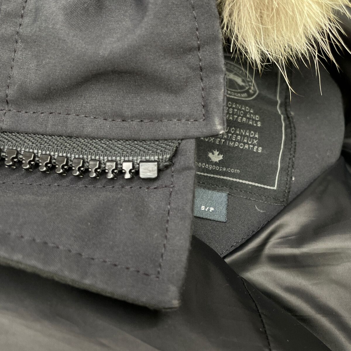 CANADA GOOSE カナダグース 3426MB ﾌﾞﾗｯｸﾚｰﾍﾞﾙ ｼｬﾄｰﾊﾟｰｶｰ ﾀﾞｳﾝ