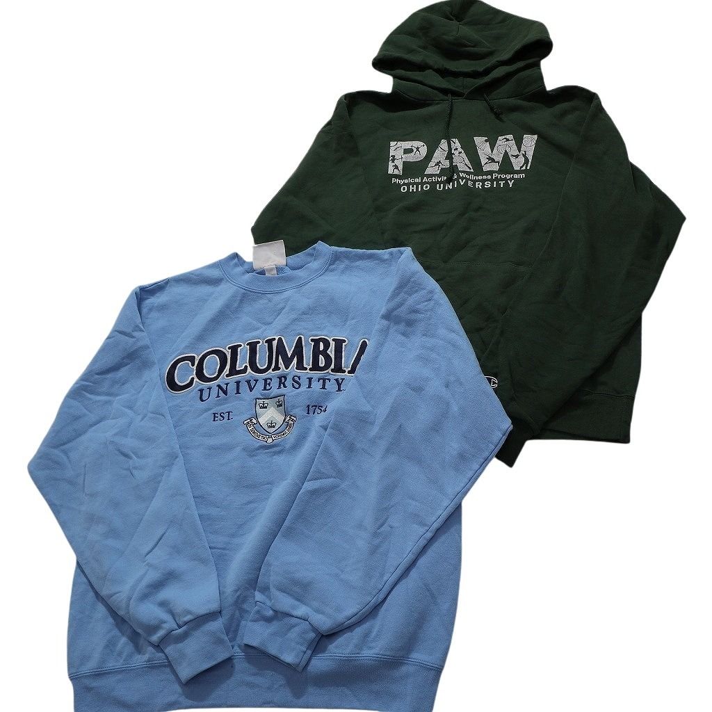 【全国送料無料】 古着卸 まとめ売り チャンピオン Champion スウェット 7枚セット メンズ S |M カレッジ風 フーディー ハーフジップ 古着 NC3926 只今タイムセール中。